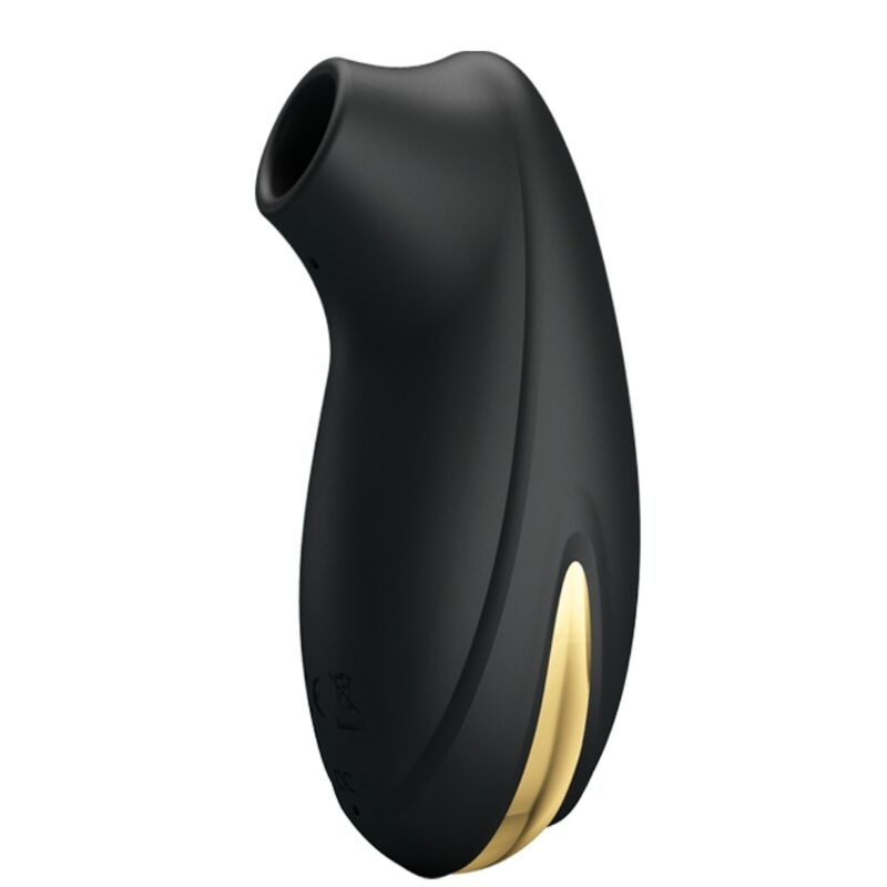PRETTY LOVE - MASSAGEM DE SUCÇÃO RECARREGÁVEL DE LUXO PRETO