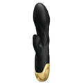 PRETTY LOVE - VIBRADOR DE LUXO RECARREGÁVEL PRETO COM PLACAGEM A OURO