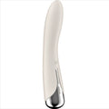 SATISFYER - VIBRADOR ROTADOR GIRATÓRIO VIBE 1 G-SPOT BEIGE