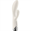 SATISFYER - SPINNING RABBIT 1 CLÍTORIS E ESTIMULAÇÃO DO PONTO G BEGE