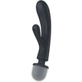 SATISFYER - MASSAGEM VIBRATÓRIA COELHO TRIPLE LOVER CINZENTO