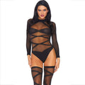 LEG AVENUE - CONJUNTO DE 2 PEÇAS (CORPO E COXAS)