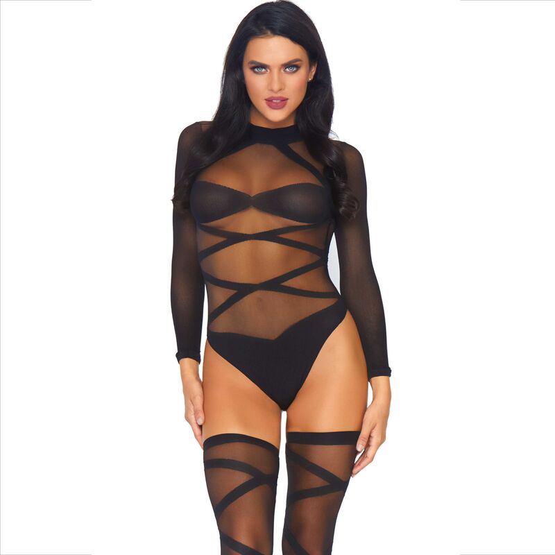 LEG AVENUE - CONJUNTO DE 2 PEÇAS (CORPO E COXAS)