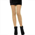 LEG AVENUE - COLLANTS DOURADOS TRANSPARENTES