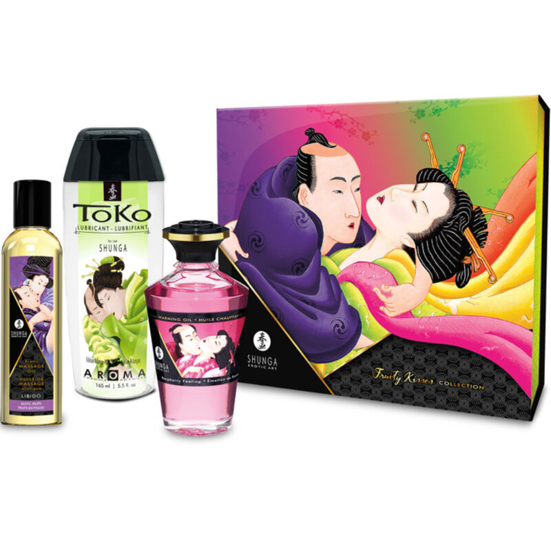SHUNGA - KIT COLEÇÃO BEIJOS FRUTADOS