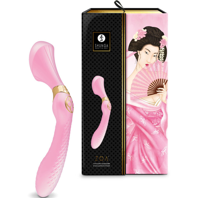 SHUNGA - MASSAGEADOR ÍNTIMO ZOA ROSA