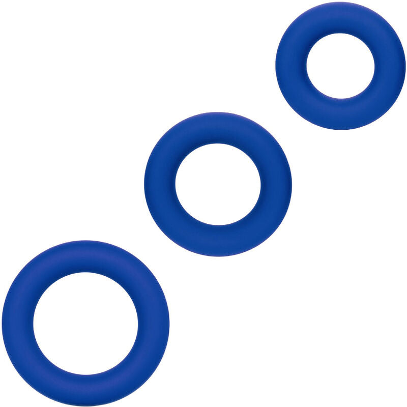 CALEXOTICS - CONJUNTO DE ANEL PENIANO AZUL ADMIRAL