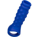 CALEXOTICS - ADMIRAL TAMPA DE PÉNIS EM CONTAS DE SILICONE LÍQUIDO AZUL