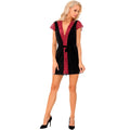 LIVCO CORSETTI FASHION - ROBE DE QUARTO + CUECA KUMIKO LC 90428 PRETO S/M