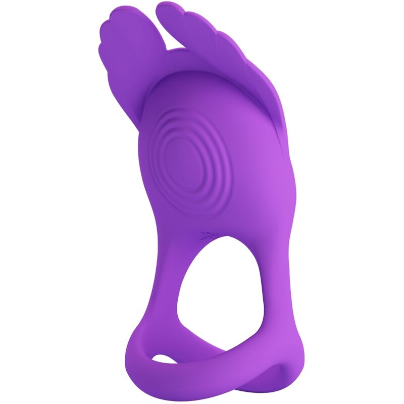 PRETTY LOVE - SILAS ANEL PENIANO VIBRATÓRIO 7 VIBRAÇÕES SILICONE ROXO