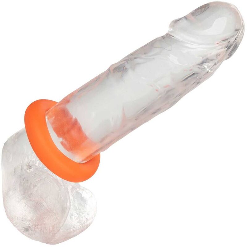 CALEXOTICS - ANEL GRANDE PROLONGADOR ALPHA LARANJA