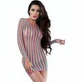 CHILIROSE - VESTIDO CR 4334 MULTICOR S/M