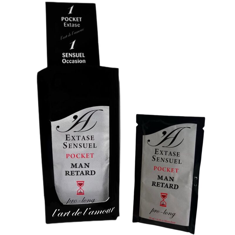 EXTASE SENSUAL – SAQUETA RETARDANTE MASCULINA 10 ML