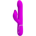 PRETTY LOVE - VIBRADOR RABBIT CONTAS ROXO