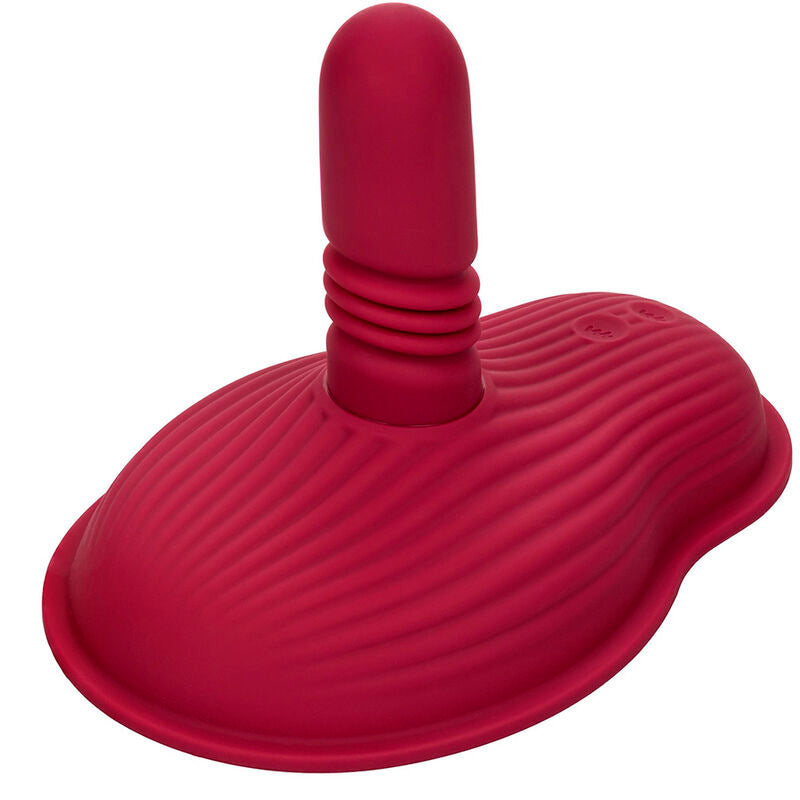 CALEXOTICS - RIDER MASSAGER DUPLO MOTOR CONTROLO REMOTO VERMELHO