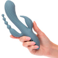 CALEXOTICS - VIBRADOR TRIPLE ECSTASY CINZENTO