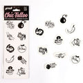 SECRET PLAY - PACOTE DE 10 TATUAGENS TEMPORÁRIAS SPICY COLLECTION