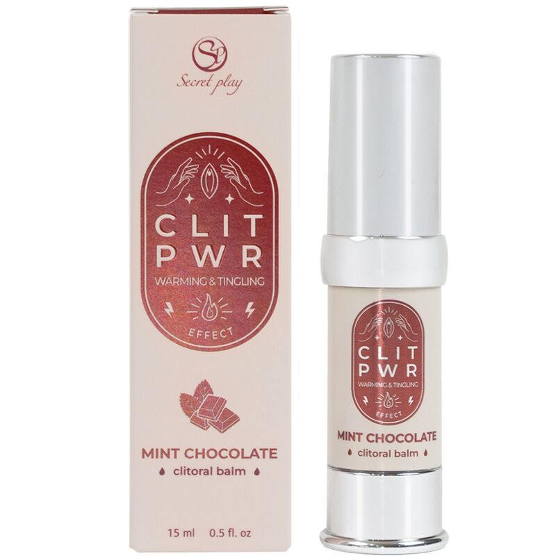 SECRET PLAY - CLIT PWR BÁLSAMO CLITÓRIS MENTA CHOCOLATE