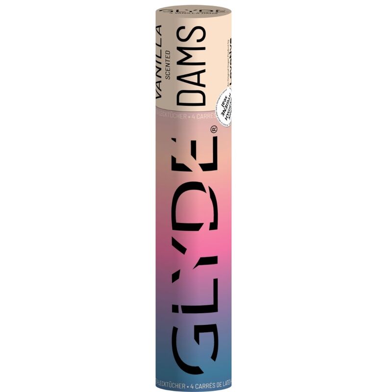 SHEER GLYDE - BARRAGENS LÂMINAS LÁTEX SEXO ORAL BAUNILHA