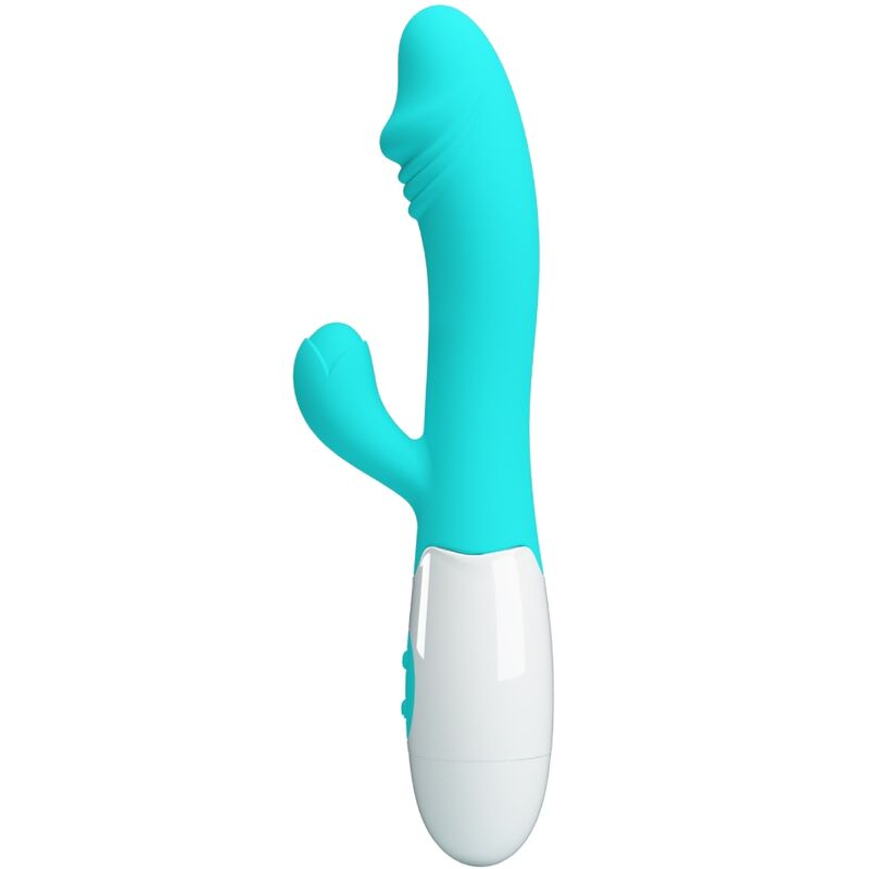 PRETTY LOVE - VIBRADOR SNAPPY G-SPOT VERDE-ÁGUA