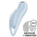 SATISFYER - POCKET PRO 1 ESTIMULADOR DE CLITÓRIS AZUL CLARO