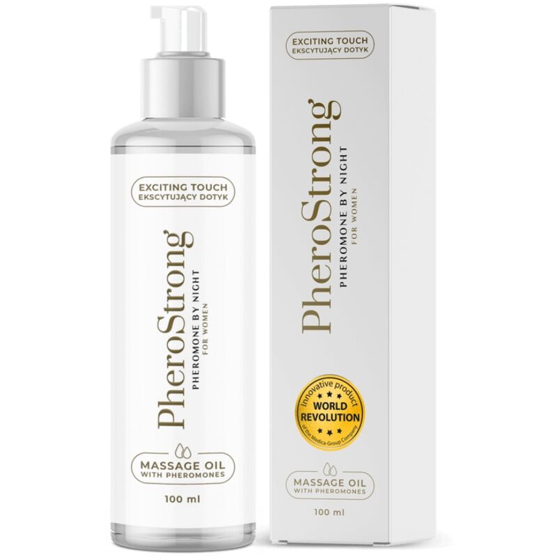 PHEROSTRONG - ÓLEO DE MASSAGEM NOTURNA PARA MULHER 100 ML