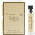 PHEROSTRONG - PERFUME COM FEROMONAS À ESCOLHA PARA MULHER 1 ML