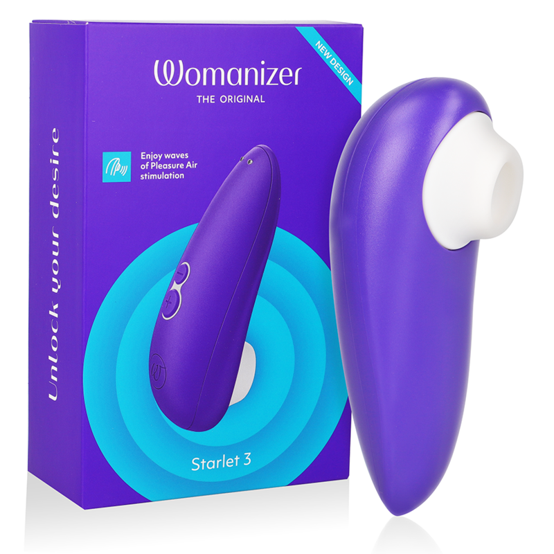 WOMANIZER - ESTIMULADOR CLITORIANO STARLET 3 INDI