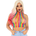 LEG AVENUE - TOP DE REDE MULTICOLOR