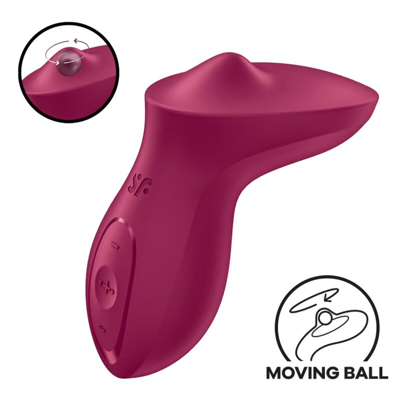 SATISFYER - VIBRADOR EXCITERRR PARA COLOCAR NO CLÍTORIS FUCHSIA