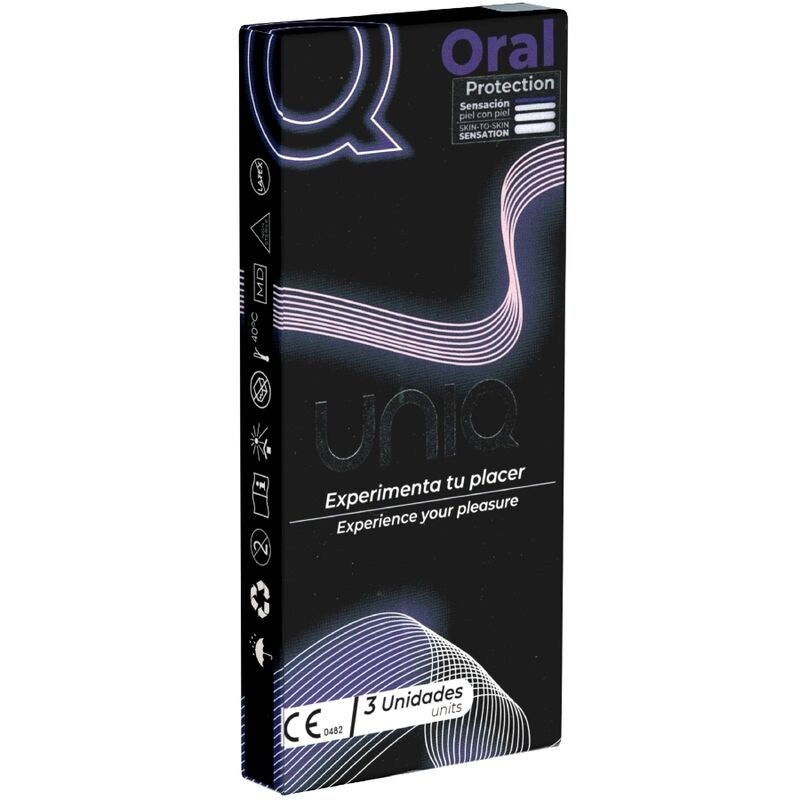 UNIQ - PRESERVATIVOS SEM LÁTEX CLÁSSICOS 3 UNIDADES
