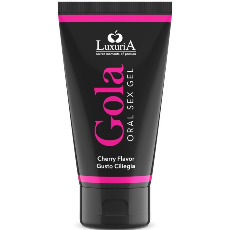 INTIMATELINE LUXURIA - GEL ORAL LUBRIFICANTE SABOR CEREJA 50 ML