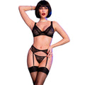 CHILIROSE - CR 4692 CONJUNTO DE QUATRO PEÇAS PRETO M
