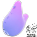 SATISFYER - MERMAID VIBES ESTIMULADOR E VIBRADOR ROXO E ROSA