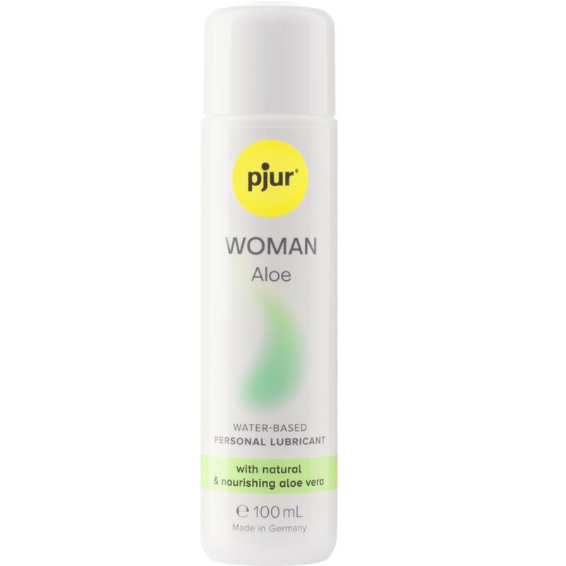 PJUR - LUBRIFICANTE FEMININO À BASE DE ÁGUA COM ALOÉ VERA 100 ML
