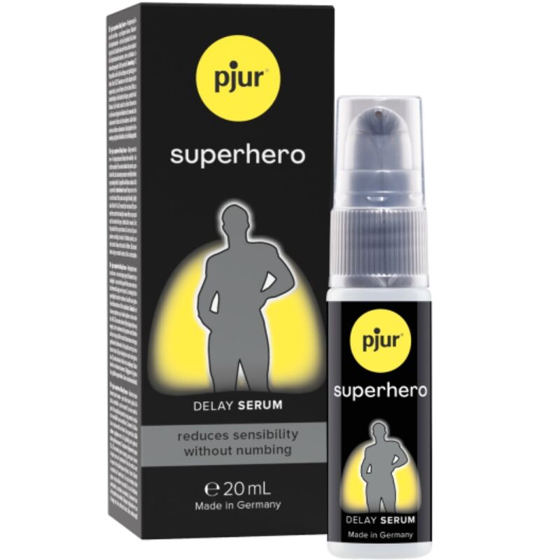 PJUR - SÉRUM CONCENTRADO RETARDANTE SUPER-HERÓI 20 ML