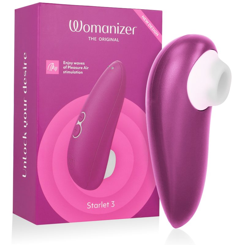 WOMANIZER - ESTIMULADOR CLITORIANO STARLET 3 VIOLETA