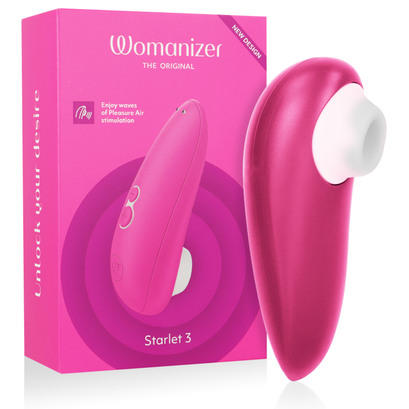 WOMANIZER - ESTIMULADOR CLITORIANO STARLET 3 ROSA