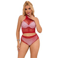 SUBBLIME - 952402 CONJUNTO REDE COM LOSANGOS COR DE ROSA TAMANHO ÚNICO