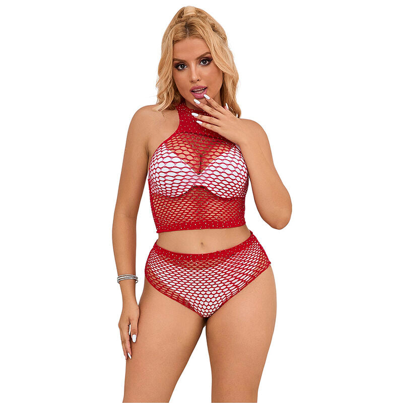 SUBBLIME - 952402 CONJUNTO REDE COM LOSANGOS COR DE ROSA TAMANHO ÚNICO