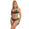 SUBBLIME - 952433 VESTIDO REDE SEM MANGAS GOLA ALTA ARCO-ÍRIS TAMANHO ÚNICO