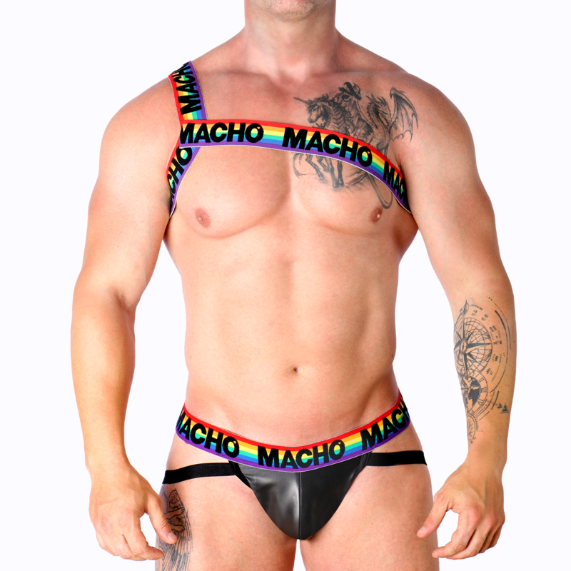 MACHO - ARNÊS ROMANO PRIDE S/M