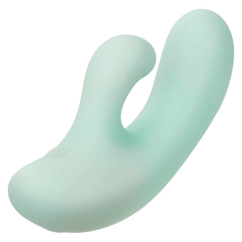 CALEXOTICS - PACIFICA FIJI VIBRADOR E ESTIMULADOR PONTO G 10 VIBRAÇÕES AZUL-ÁGUA
