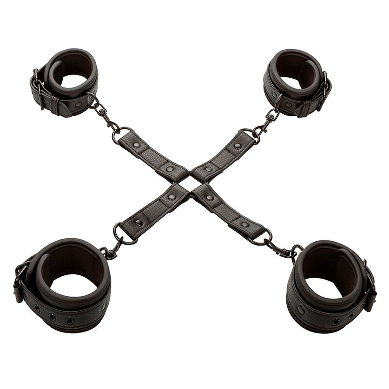 CALEXOTICS - CONECTOR NOTURNO TIE HOG COURO AJUSTÁVEL PRETO
