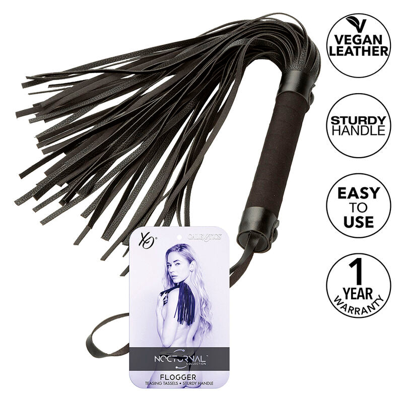 CALEXOTICS - CHICOTE NOTURNO EM CABEDAL PRETO