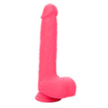 CALEXOTICS - VIBRADOR REALISTA COM CRAVOS 10 VIBRAÇÕES ROSA