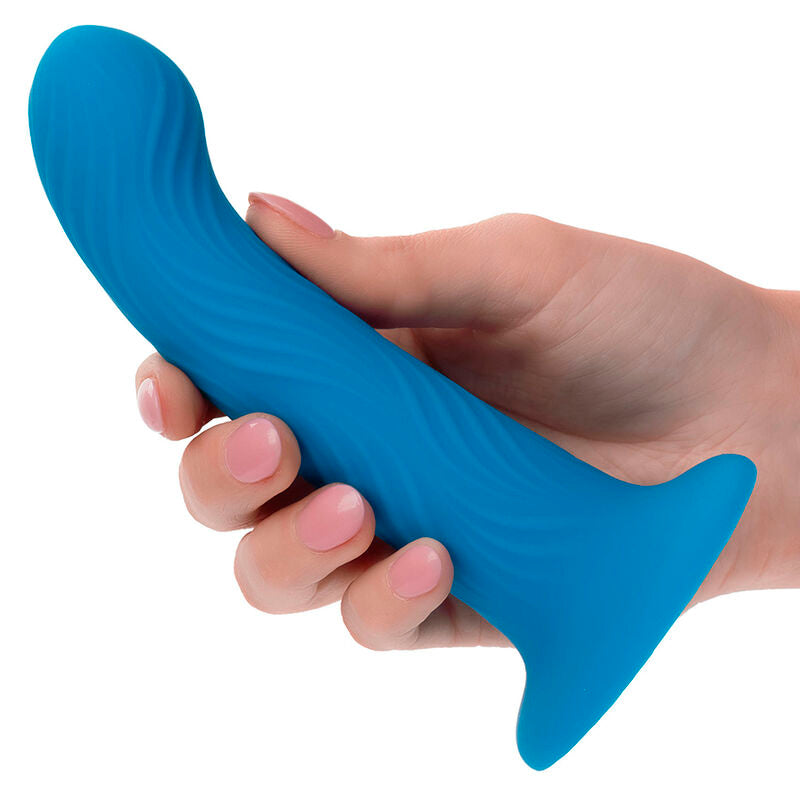 CALEXOTICS - WAVE RIDER ANAL PLUG ONDULADO AZUL