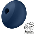SATISFYER - AIR POWER 4 ESTIMULADOR & VIBRADOR 12 VIBRAÇÕES AZUL