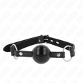 KINK - BASTÃO TPE BOLA 4 CM COM FECHADURA PRETA 60 x 2 CM