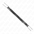 KINK - MÁSCARA GAG DE METAL AJUSTÁVEL 36-52 CM